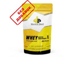 Whey Protein Concentrate 80%, Трубчевский, "Mister Prot", 900г